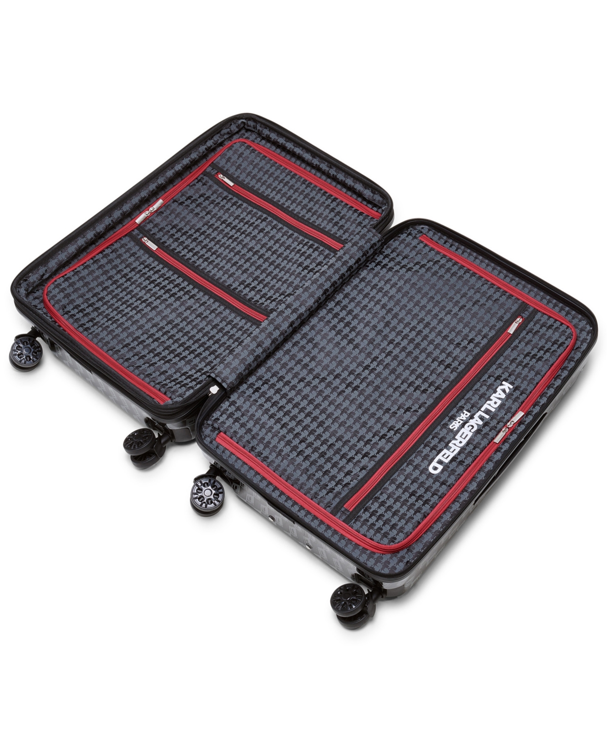 Karl Lagerfeld Paris Bon Voyage Medium Upright Suitcase