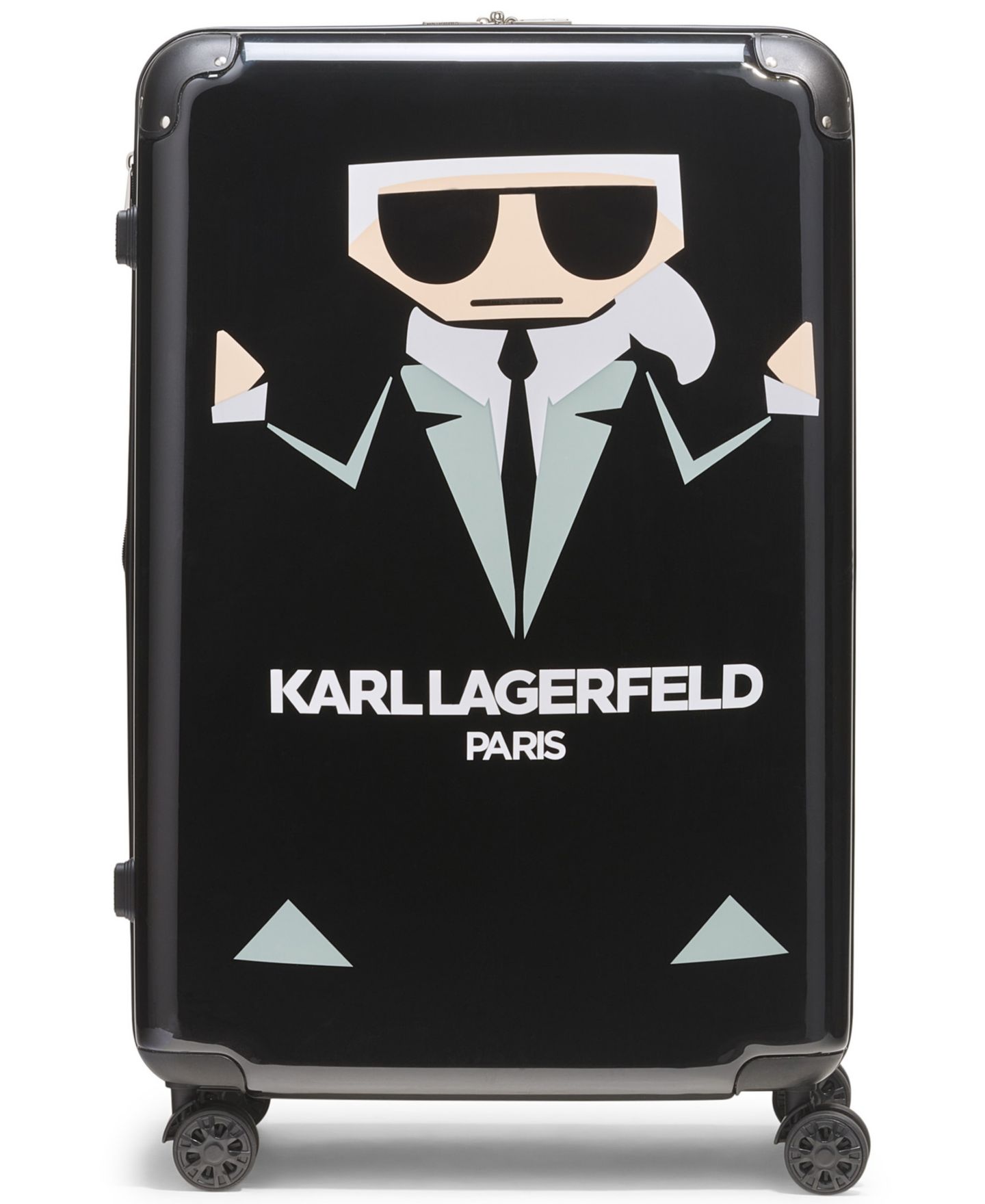 Чемодан KARL LAGERFELD PARIS Karl In Paris Large Upright Suitcase — фото 2