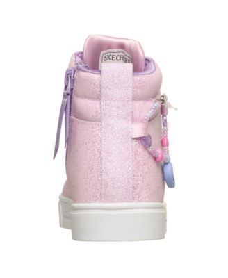 Little Girls Twinkle Toes: Twinkle Sparks - Forever Bestie High Top Light-Up Casual Sneakers from Finish Line