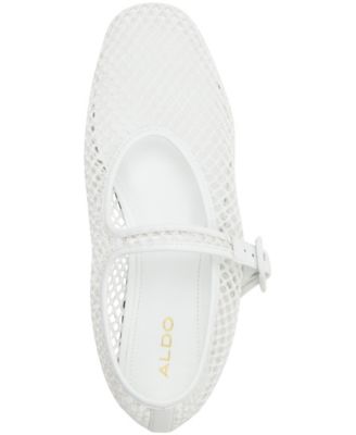 Women's Alissie Mesh Almond Toe Ballerinas Flats