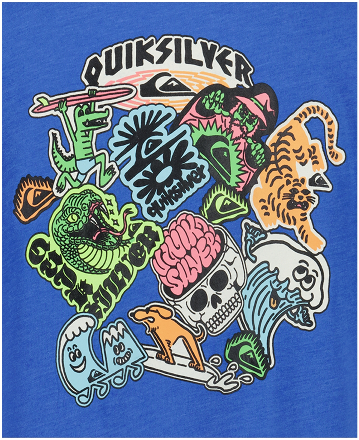 Quiksilver Boys' 8-20 Sticker Short-Sleeve T-Shirt