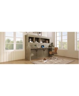 Twin Over Full Metal Bunk Bed with Ladder & Safety Rail