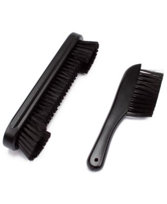 2-Piece Solid Wood Billiard Pool Table Brush and Rail Brush Set, Pool Table Accessories