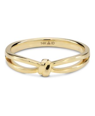 Love Knot Ring in 14K Gold