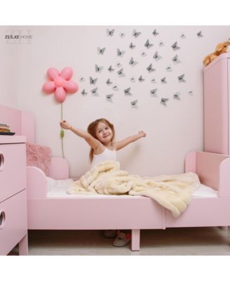 3D Removable DIY Butterfly Wall Decor with 3 Wing Designs (48pcs)
