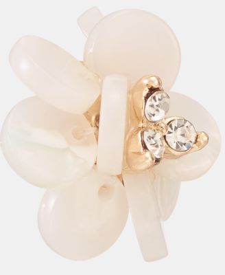 Crystal Flower Stud Earrings