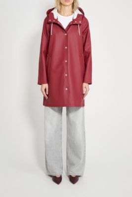 Women's Mosebacke Hooded Long Sleeve Raincoat