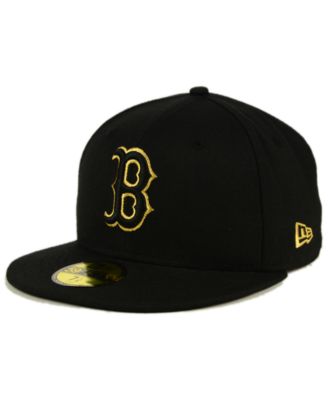 black fitted mlb hats