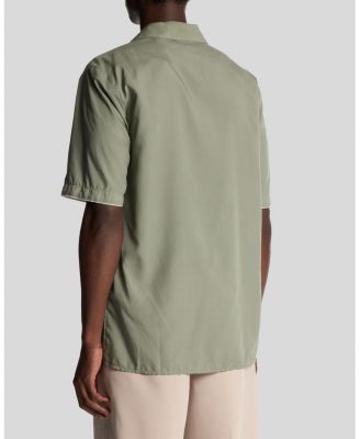 Men's Contrast Cuff Shirt