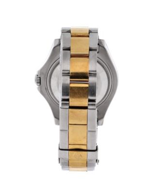 Oyster Perpetual Yacht-Master Automatic Watch in Stainless Steel and Gold 35mm