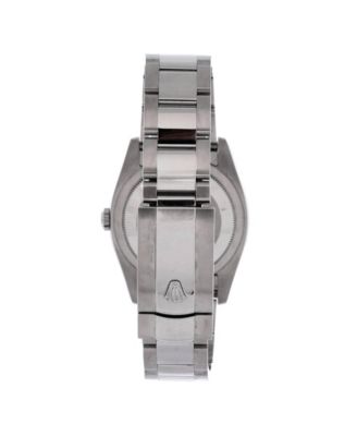 Oyster Perpetual Datejust Automatic Watch in Stainless Steel and White Gold 36mm