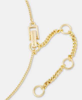 Cubic Zirconia Pendant Necklace, 16" + 3" extender