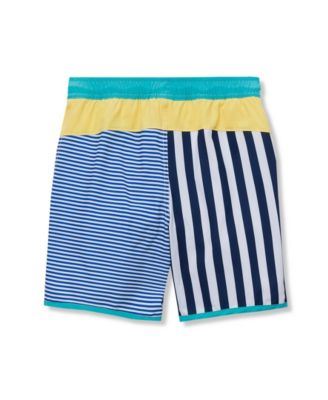 Boys Slim Chlorine Resistant Stretch Hydroliner Sport Swim Trunks
