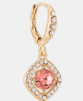 Crystal Double Drop Earrings