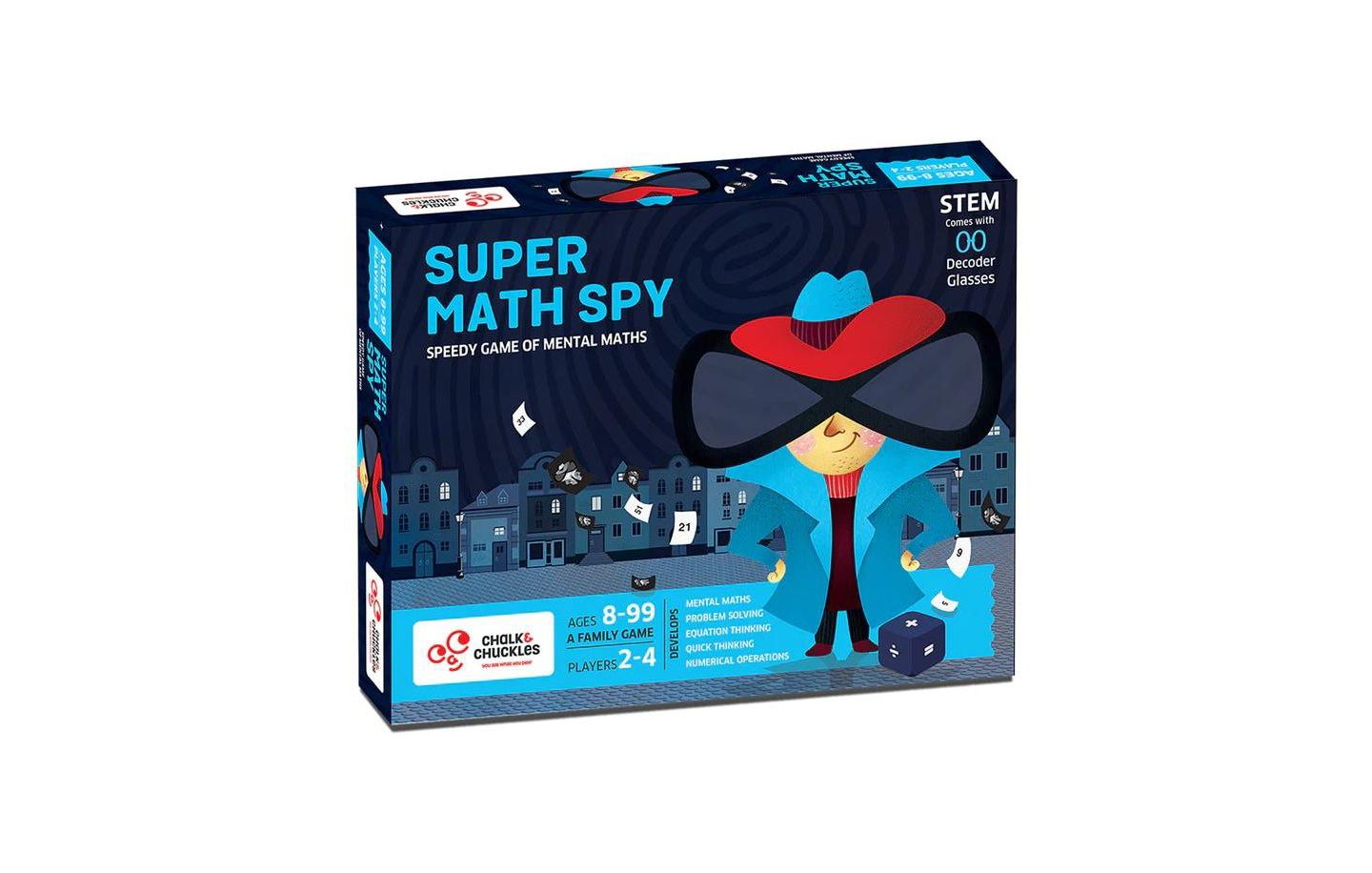 Детская игрушка Chalk & Chuckles Super Math Spy, цвет: Open Miscellaneous — фото 1