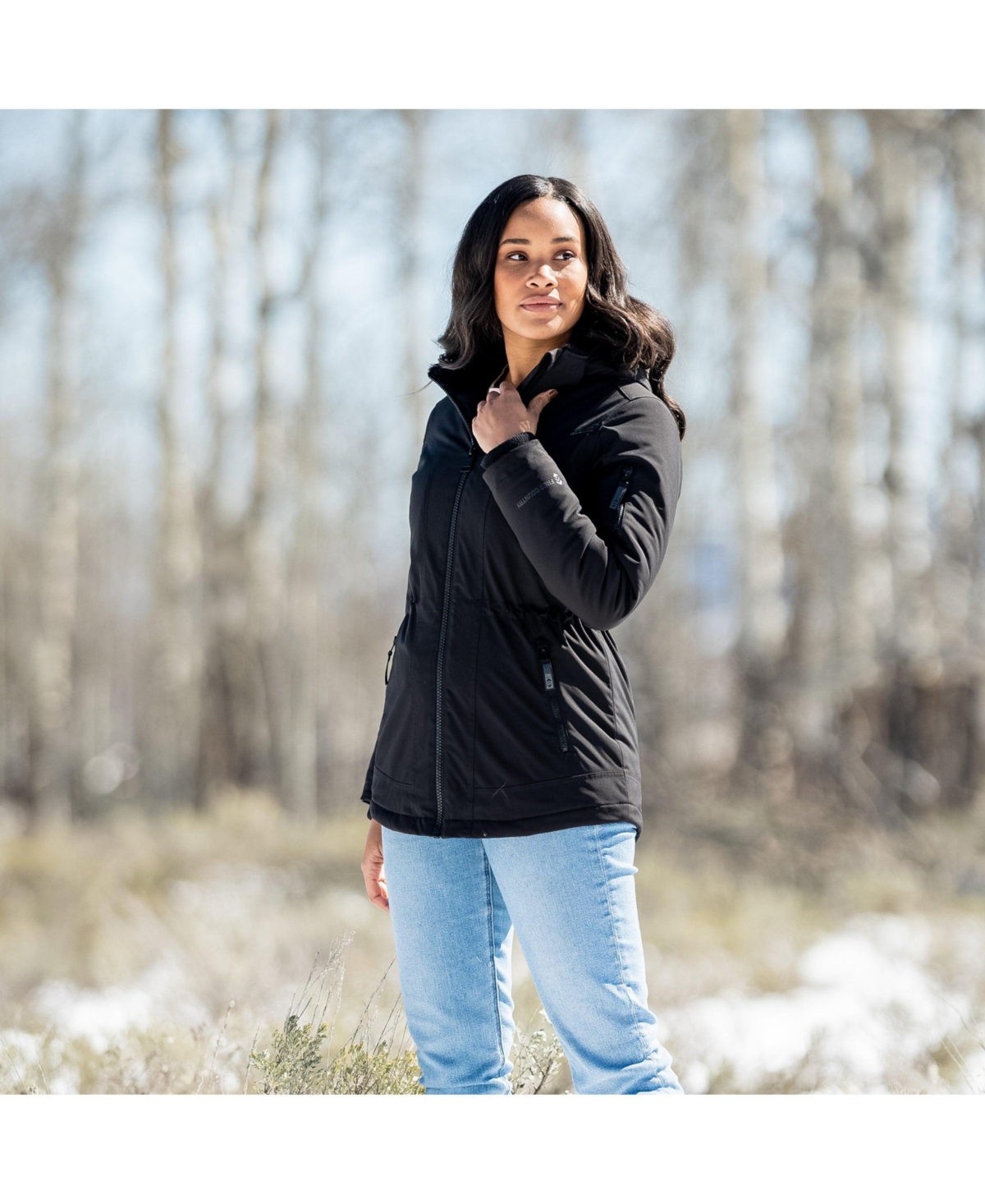 Free Country Women's Thermo Super Softshell Zip Up Jacket