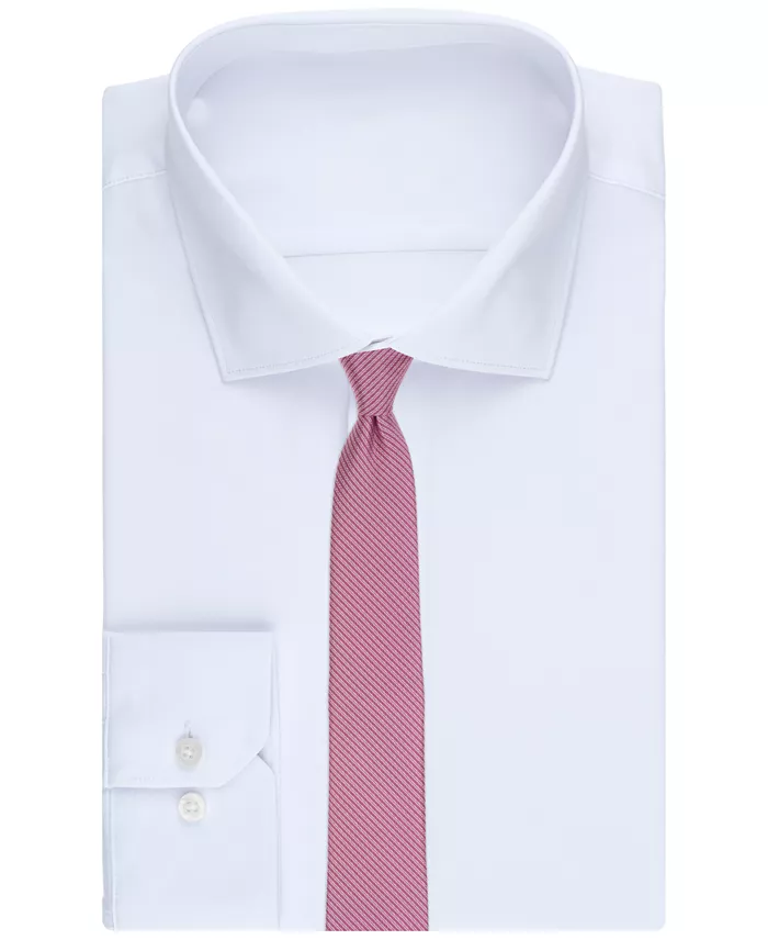 Men's Thorton Stripe Skinny Tie - thumbnail 3