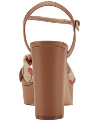 Women's Deren High Block Heel Platform Sandals