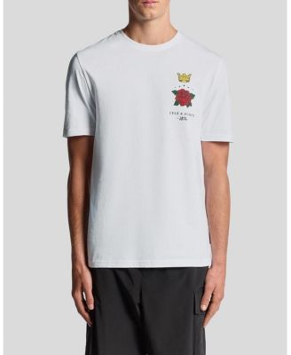 Men's Rose And Crown Graphic T-shirt