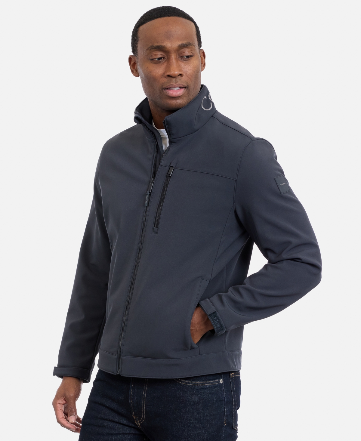 Calvin Klein Men's Water Resistant Softshell Jacket
