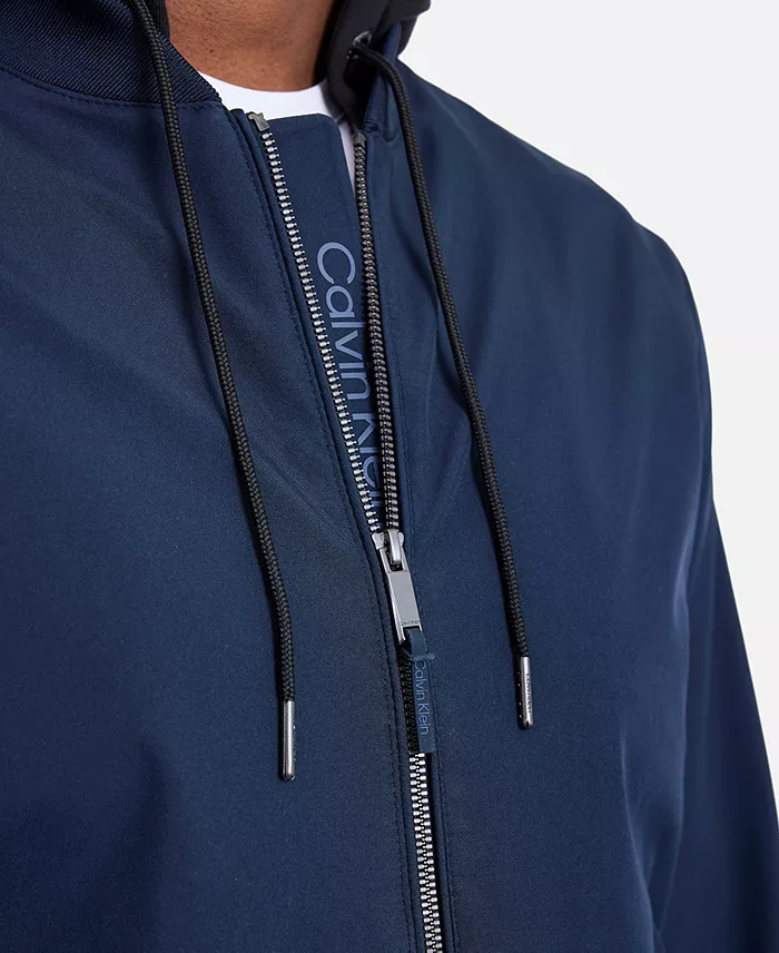 Men's Bomber Knit Hood Jacket - thumbnail 8