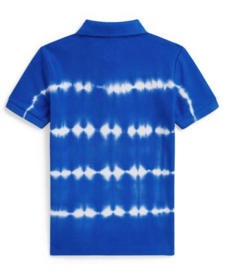 Boys' 2-7 Tie-Dye Mesh Short-Sleeve Polo Shirt