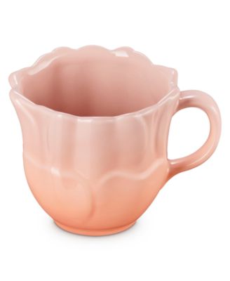 Stoneware 11 oz. Petal Mug