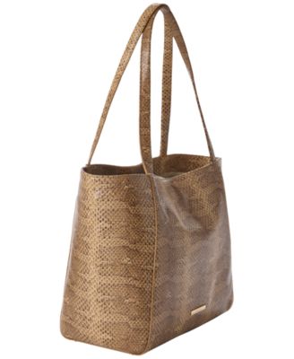 Mona Alba Open Top Large Tote Bag