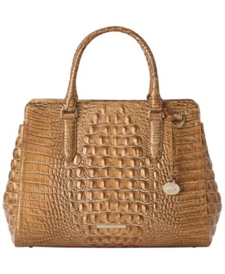 Finley Small Leather Satchel Bag