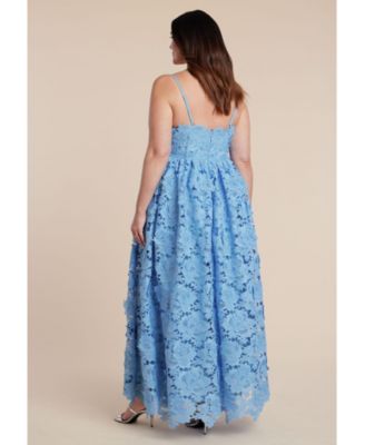 Women's Fit And Flare Lace Gown