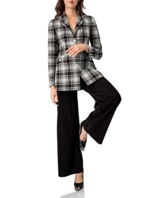 Women's Corduroy High-Waisted Wide-Leg Trousers