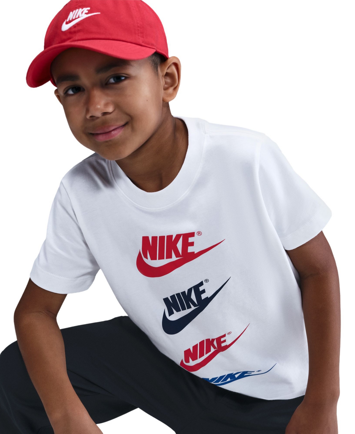 Nike Boys' Club Express Short-Sleeve T-Shirt