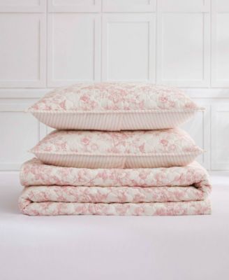 Floral Camilla 3-Pc. Quilt Set, King