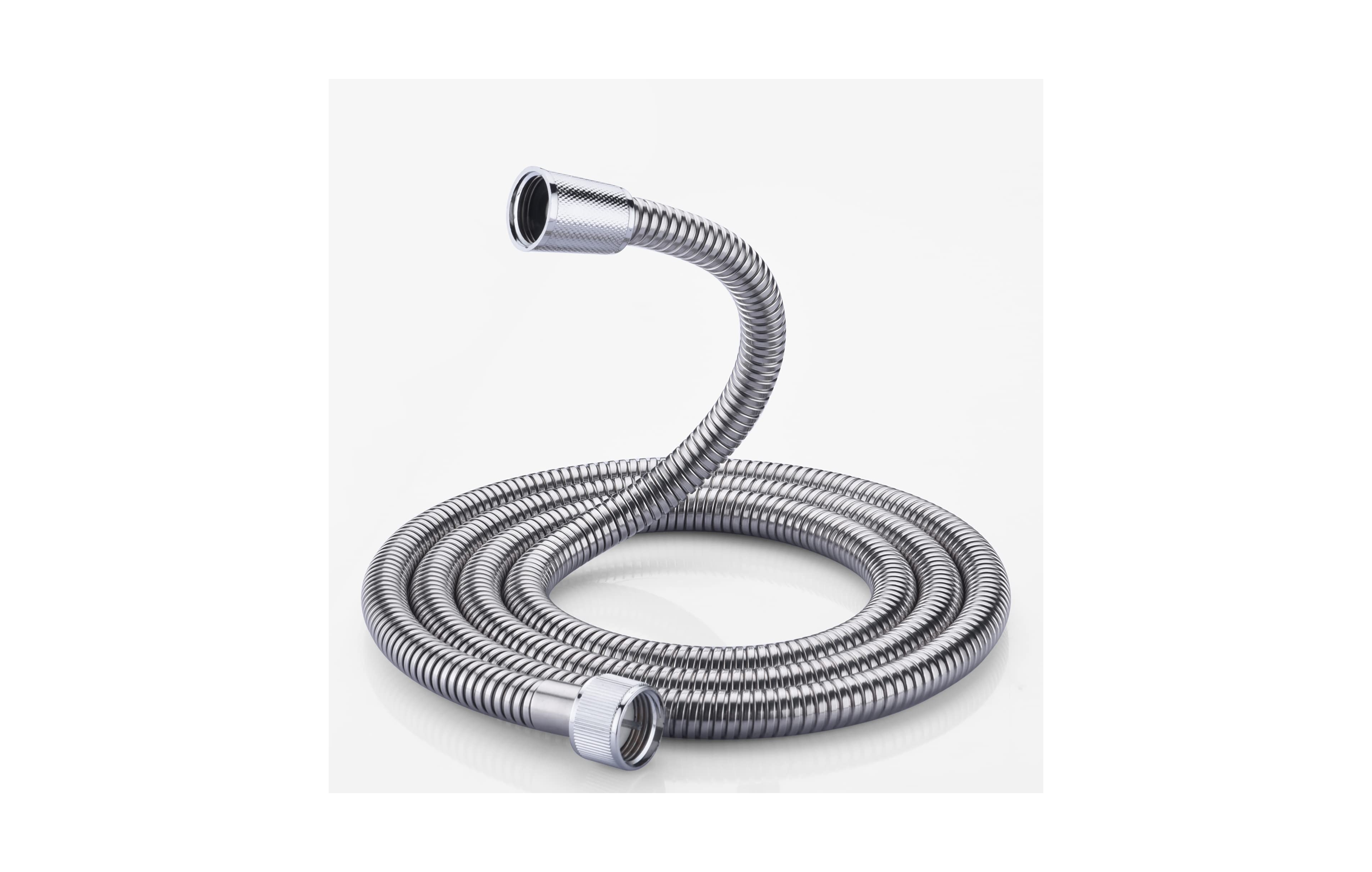 Rainsken 71" Shower Hose Stainless Steel, Extra Long Handheld Shower Head Hose Extension Replacement, Kink-Free Flexible Shower Hose Attachment
