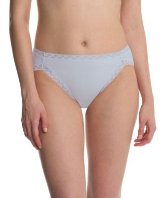 Women's Bliss Lace-Trim Cotton French-Cut Brief Underwear 152058