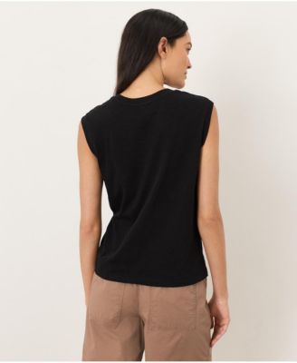 Women's Cotton Featherweight Slub Relaxed Muscle Tee