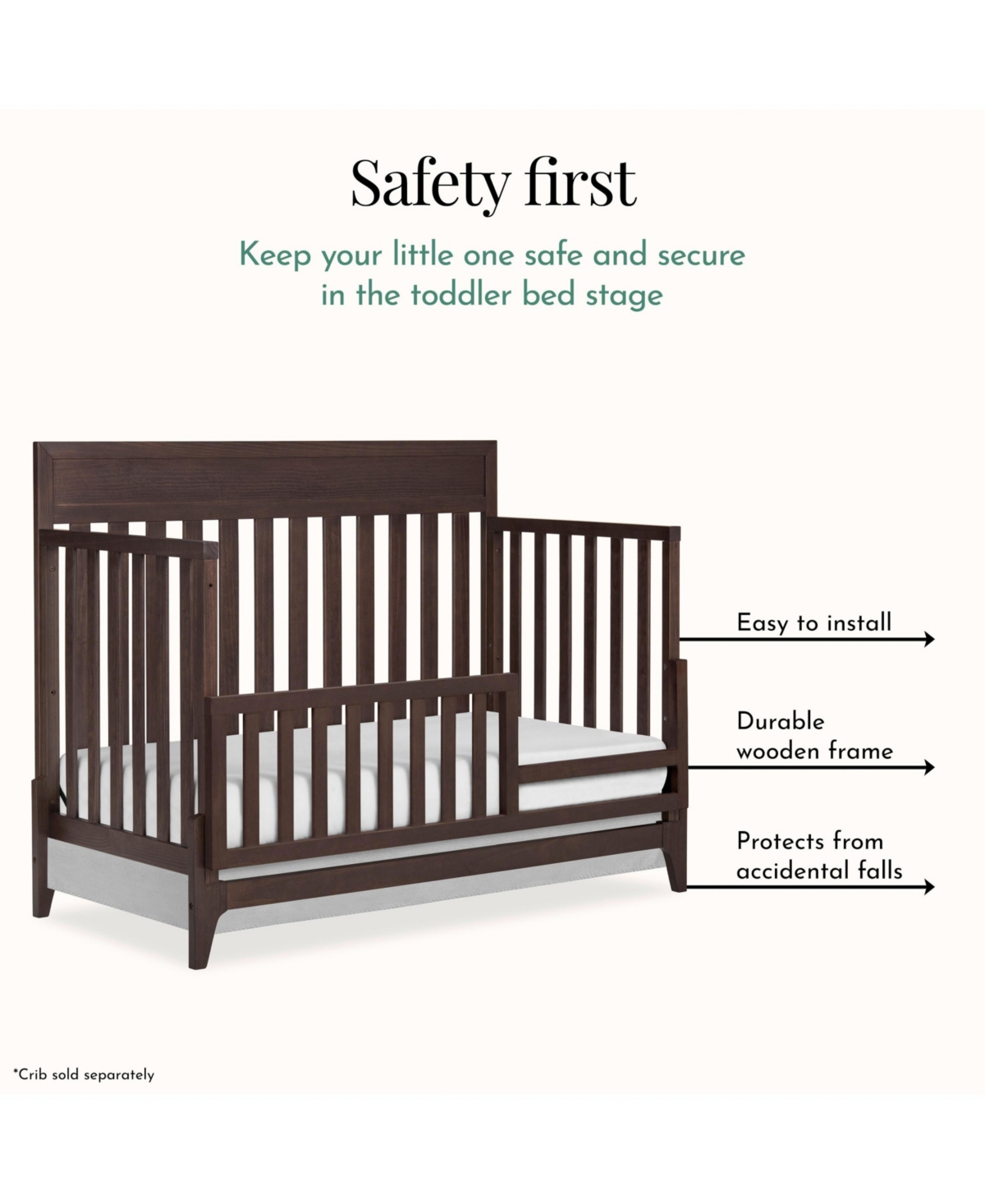 Evolur Atlas Toddler Guard Rail