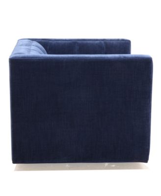 Jhuliana 40" Fabric Swivel Chair