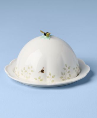 Butterfly Meadow Covered Dish, 8"
