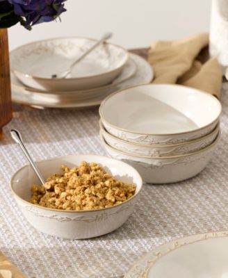 Homespun 12-Pc. Dinnerware Set, Service for 4