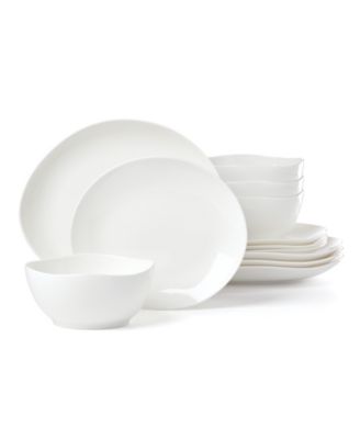 Studio 1414 Curve 12-Pc. Dinnerware Set, Service for 4 image