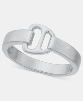 Equestrian Ring in Sterling Silver
