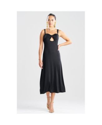Women's Solid Jersey Maxi Dress
