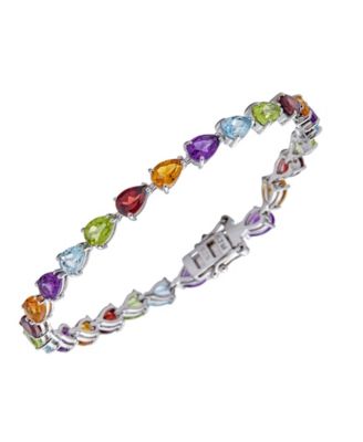 Sky Blue Topaz (13.50 ct. t.w.) Bracelet in Sterling Silver (Also Available in Multi-Stones)