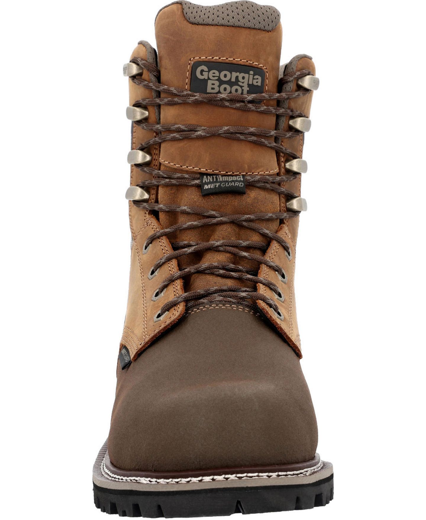 Мужские ботинки GEORGIA BOOT Brute Composite Toe Met Guard Waterproof Work Boot, цвет: Коричневый — фото 3