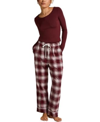 Hunkemoller Women's Flannel Pyjama Pants