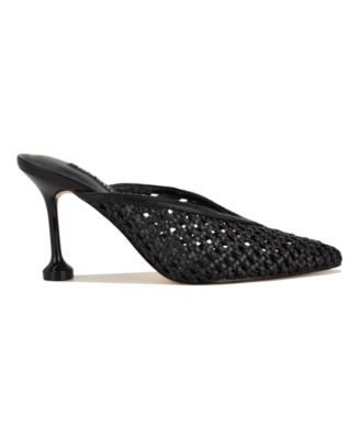 Women's Grasso Woven Dress Mules Pumps