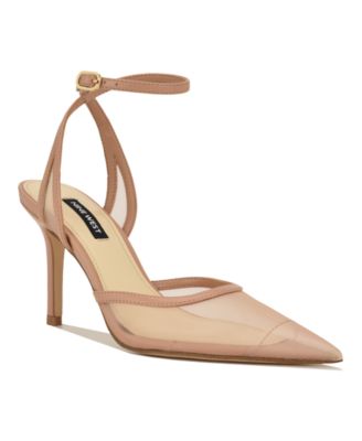 Women's Gullia Mesh Ankle Strap Dress Pumps