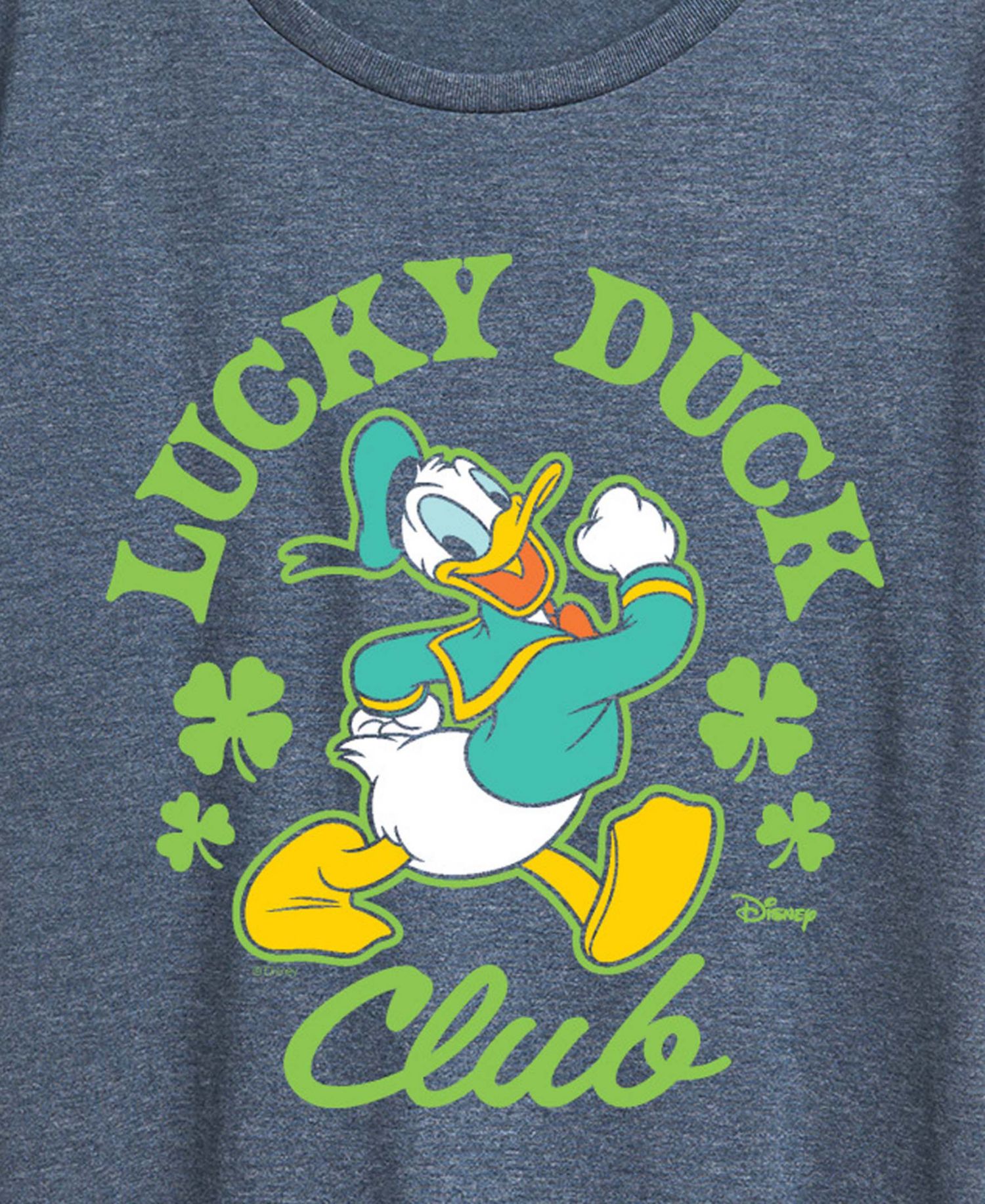 Plus Size Disney St. Patrick's Day Lucky Duck Club Graphic T-Shirt