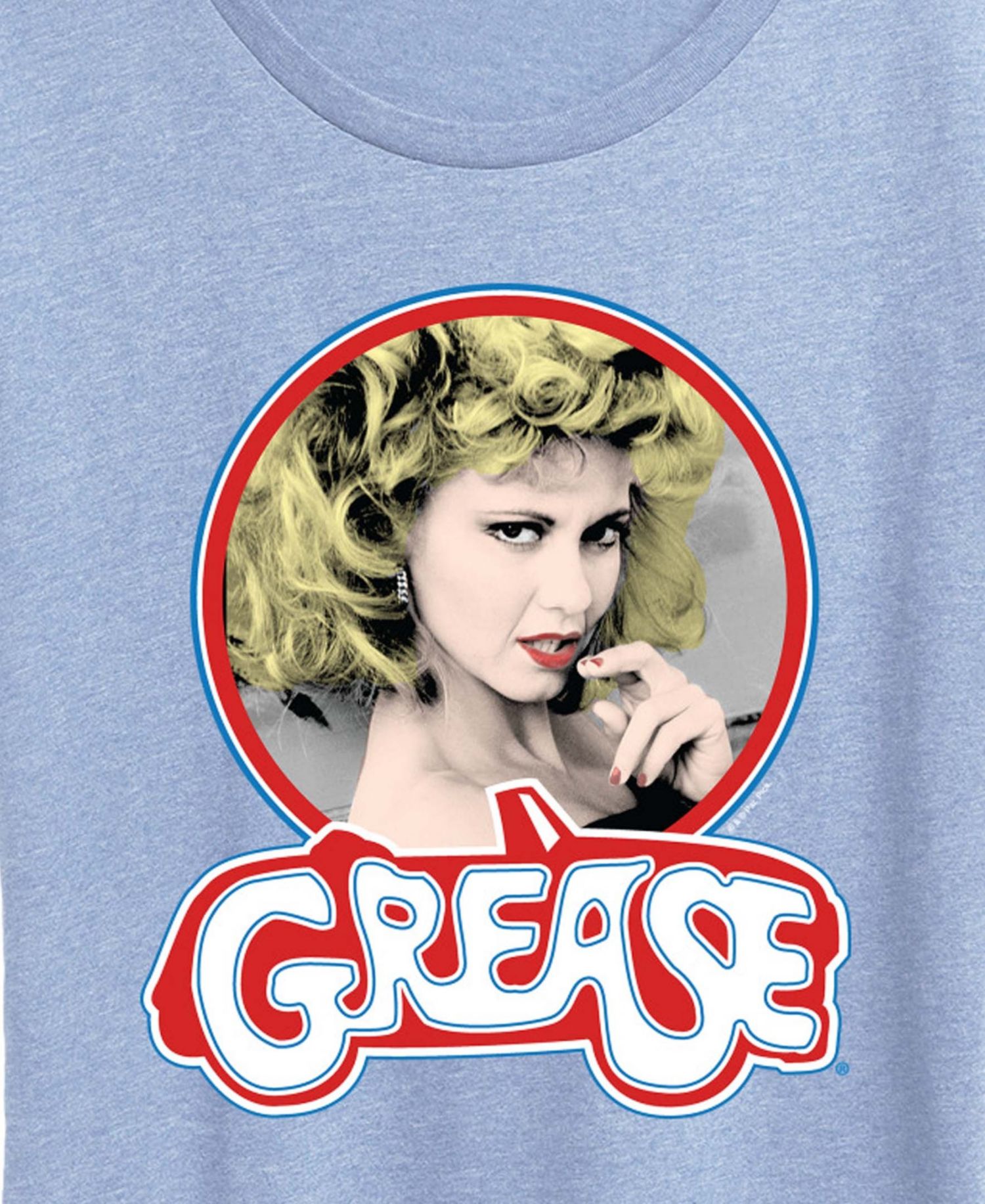 Plus Size Grease Sandy Graphic Crewneck T-Shirt